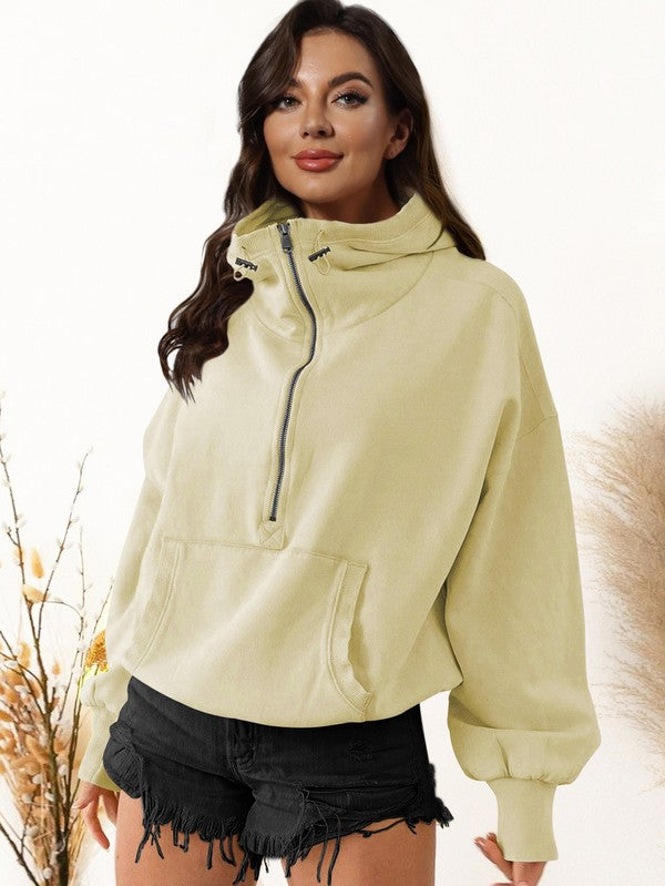 Half Zip Pullover Sweater